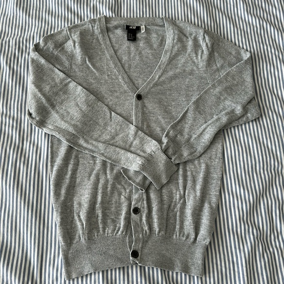 Light Grey H&M Cardigan - Picture 1 of 6